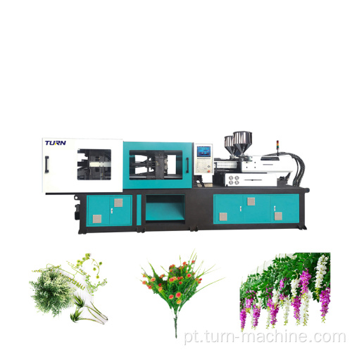 Máquina de moldagem de planta e injeção de flores artificial